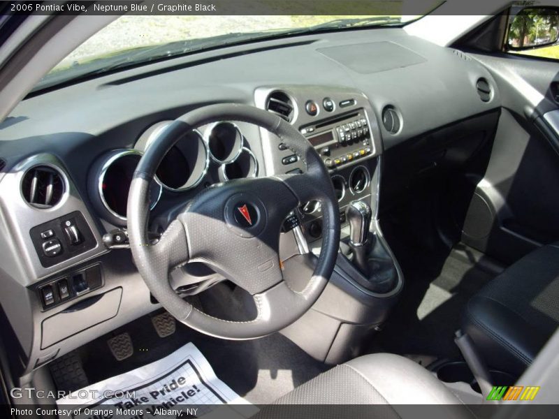 Neptune Blue / Graphite Black 2006 Pontiac Vibe