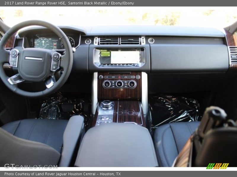 Santorini Black Metallic / Ebony/Ebony 2017 Land Rover Range Rover HSE