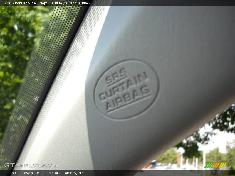 Neptune Blue / Graphite Black 2006 Pontiac Vibe