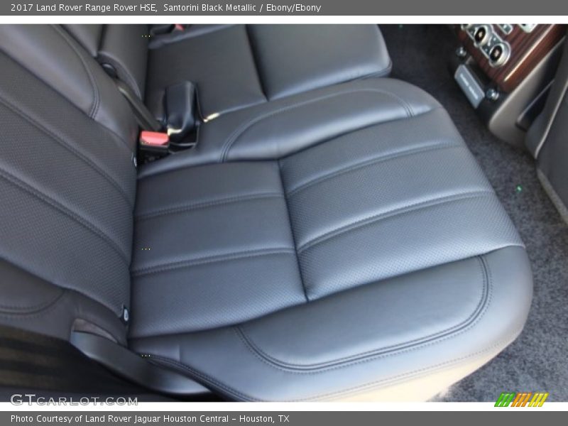 Santorini Black Metallic / Ebony/Ebony 2017 Land Rover Range Rover HSE
