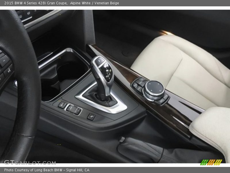 Alpine White / Venetian Beige 2015 BMW 4 Series 428i Gran Coupe