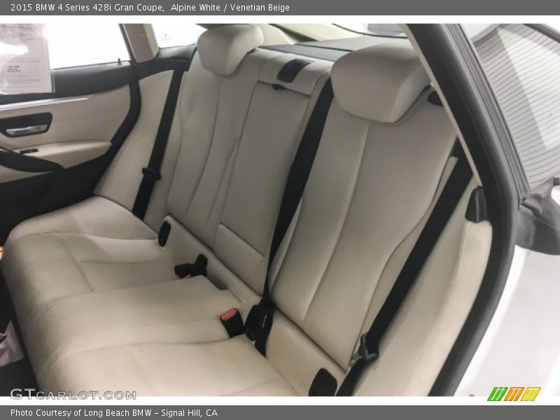 Alpine White / Venetian Beige 2015 BMW 4 Series 428i Gran Coupe