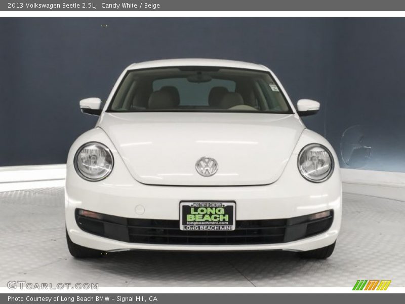 Candy White / Beige 2013 Volkswagen Beetle 2.5L