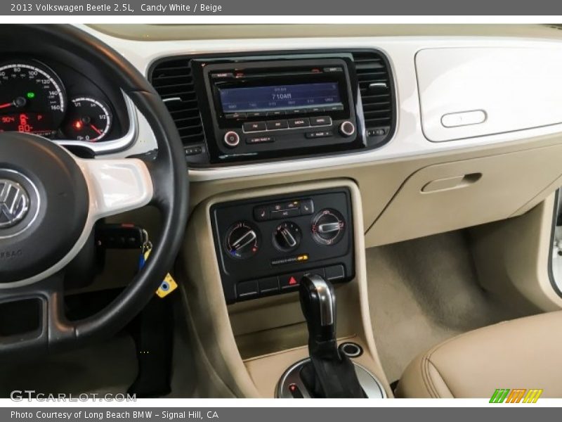 Candy White / Beige 2013 Volkswagen Beetle 2.5L