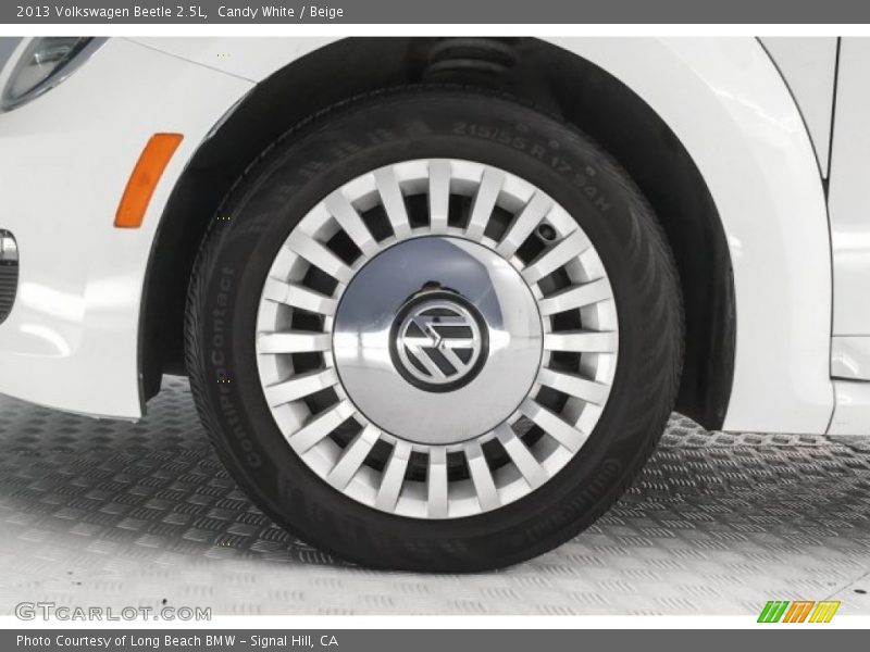 Candy White / Beige 2013 Volkswagen Beetle 2.5L