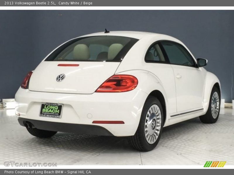 Candy White / Beige 2013 Volkswagen Beetle 2.5L
