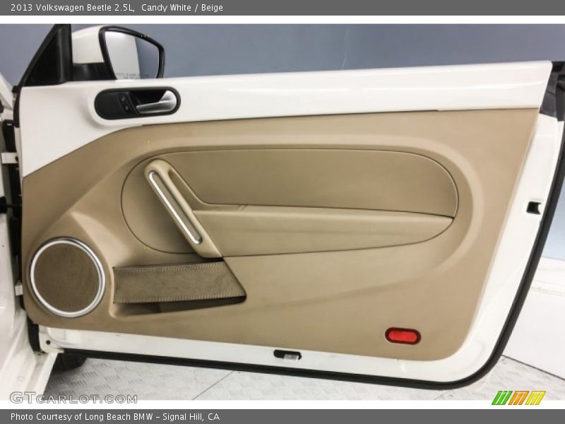 Candy White / Beige 2013 Volkswagen Beetle 2.5L