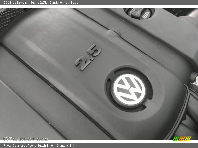 Candy White / Beige 2013 Volkswagen Beetle 2.5L