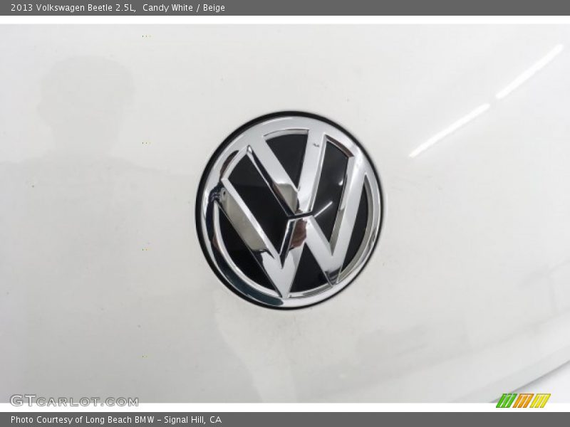 Candy White / Beige 2013 Volkswagen Beetle 2.5L