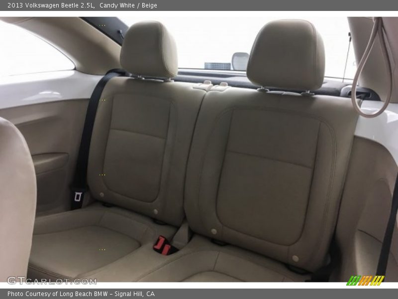 Candy White / Beige 2013 Volkswagen Beetle 2.5L