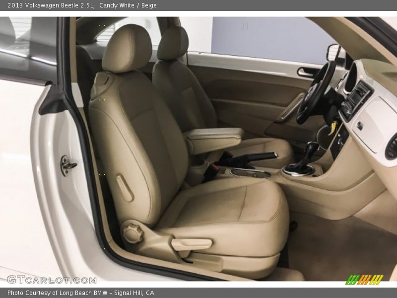 Candy White / Beige 2013 Volkswagen Beetle 2.5L