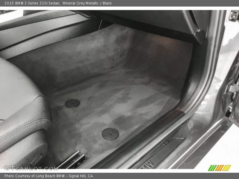 Mineral Grey Metallic / Black 2015 BMW 3 Series 320i Sedan