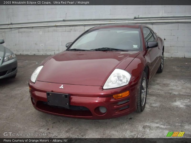 Ultra Red Pearl / Midnight 2003 Mitsubishi Eclipse GS Coupe