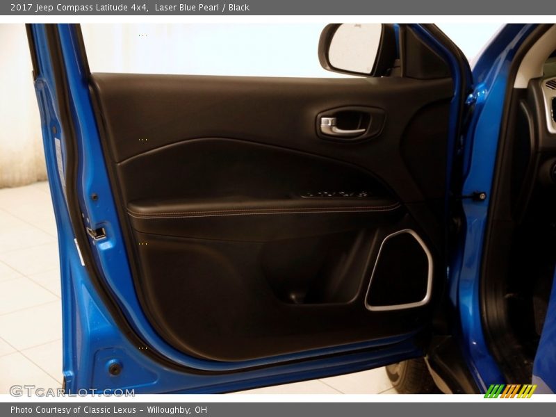 Laser Blue Pearl / Black 2017 Jeep Compass Latitude 4x4