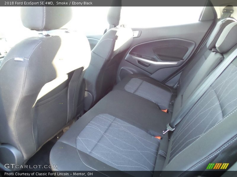 Smoke / Ebony Black 2018 Ford EcoSport SE 4WD