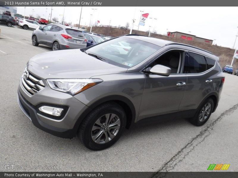 Mineral Gray / Gray 2013 Hyundai Santa Fe Sport AWD