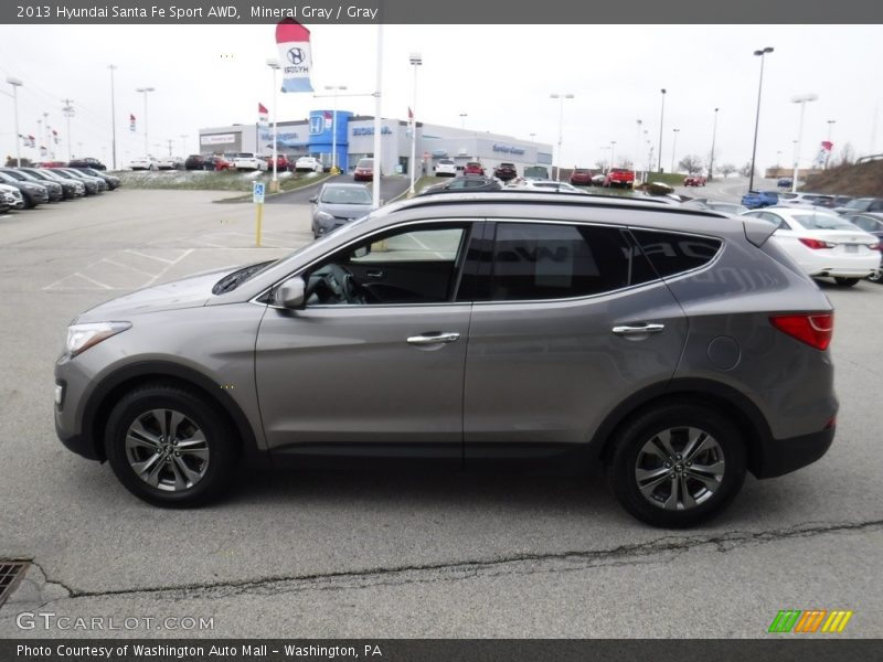 Mineral Gray / Gray 2013 Hyundai Santa Fe Sport AWD