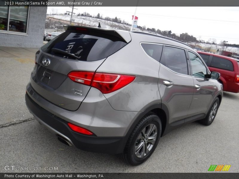 Mineral Gray / Gray 2013 Hyundai Santa Fe Sport AWD