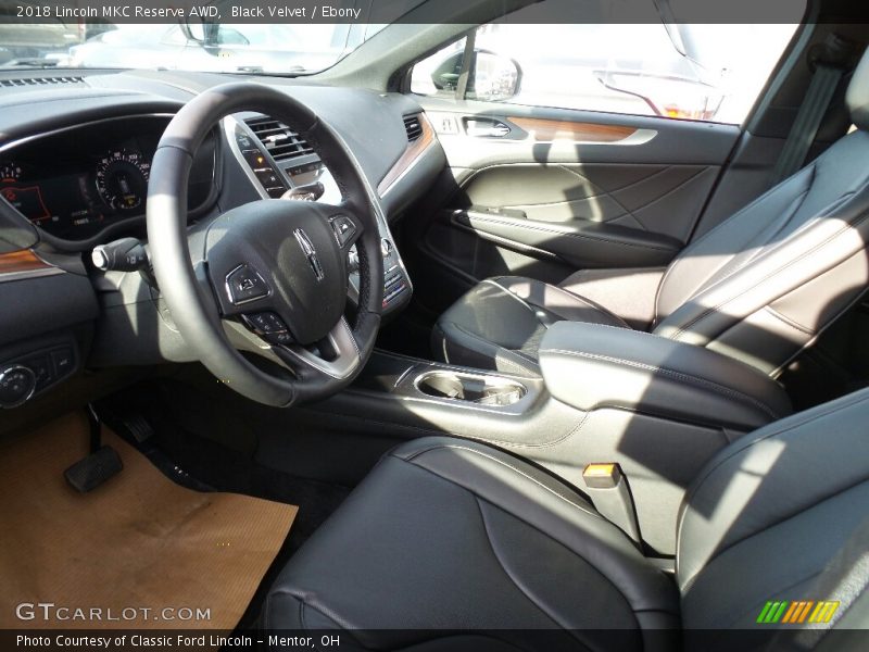 Black Velvet / Ebony 2018 Lincoln MKC Reserve AWD