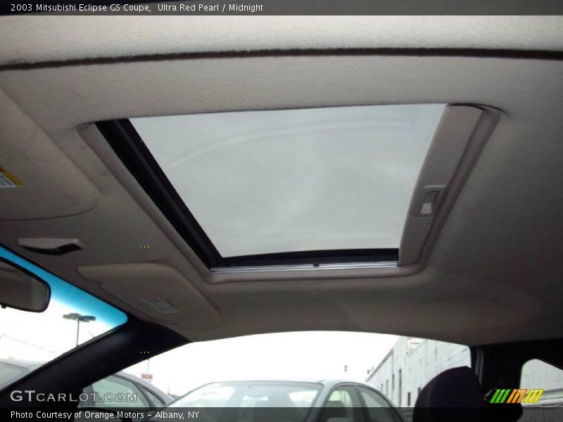 Ultra Red Pearl / Midnight 2003 Mitsubishi Eclipse GS Coupe