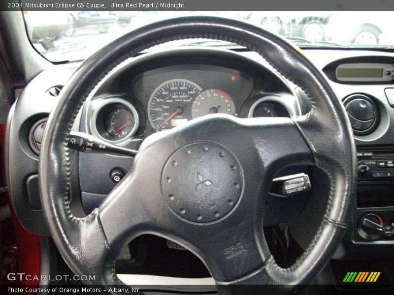 Ultra Red Pearl / Midnight 2003 Mitsubishi Eclipse GS Coupe