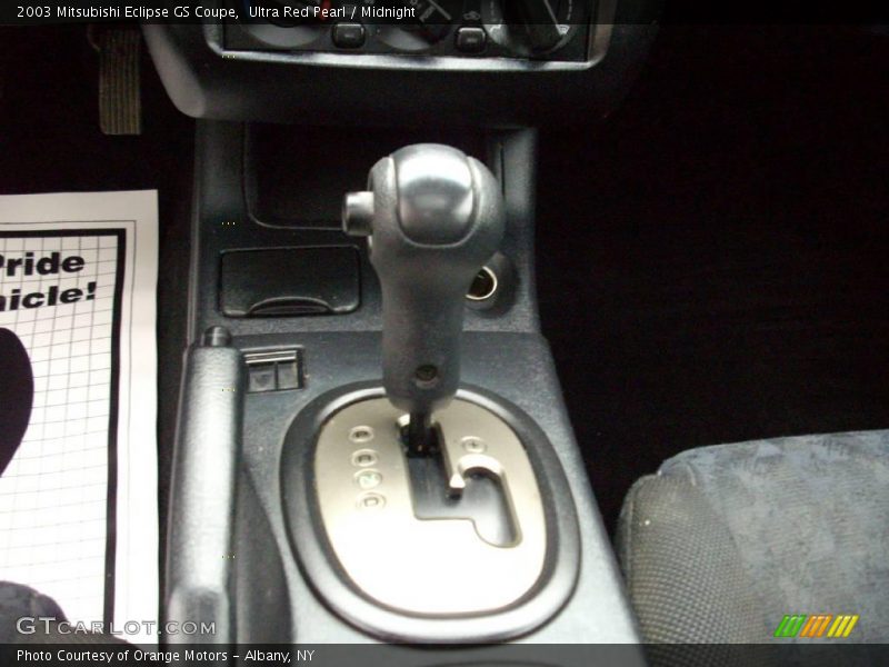 Ultra Red Pearl / Midnight 2003 Mitsubishi Eclipse GS Coupe