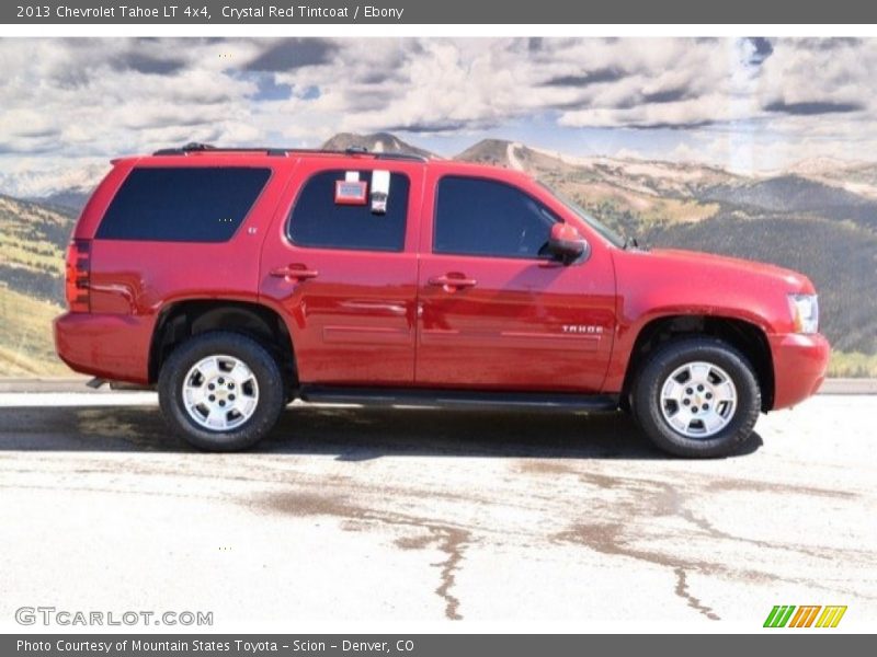 Crystal Red Tintcoat / Ebony 2013 Chevrolet Tahoe LT 4x4