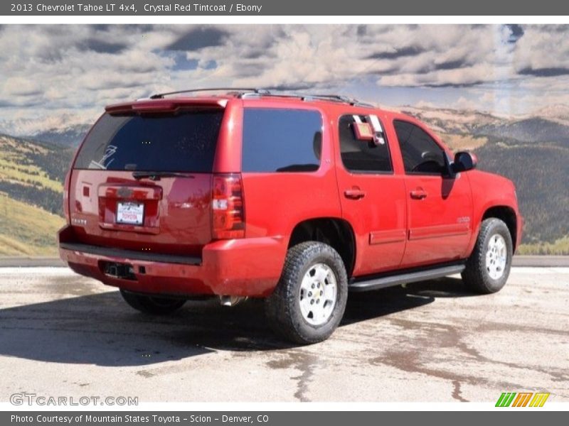 Crystal Red Tintcoat / Ebony 2013 Chevrolet Tahoe LT 4x4