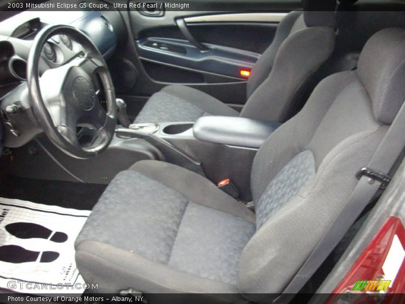 Ultra Red Pearl / Midnight 2003 Mitsubishi Eclipse GS Coupe