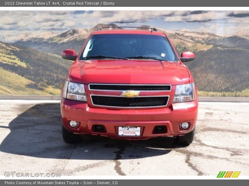 Crystal Red Tintcoat / Ebony 2013 Chevrolet Tahoe LT 4x4