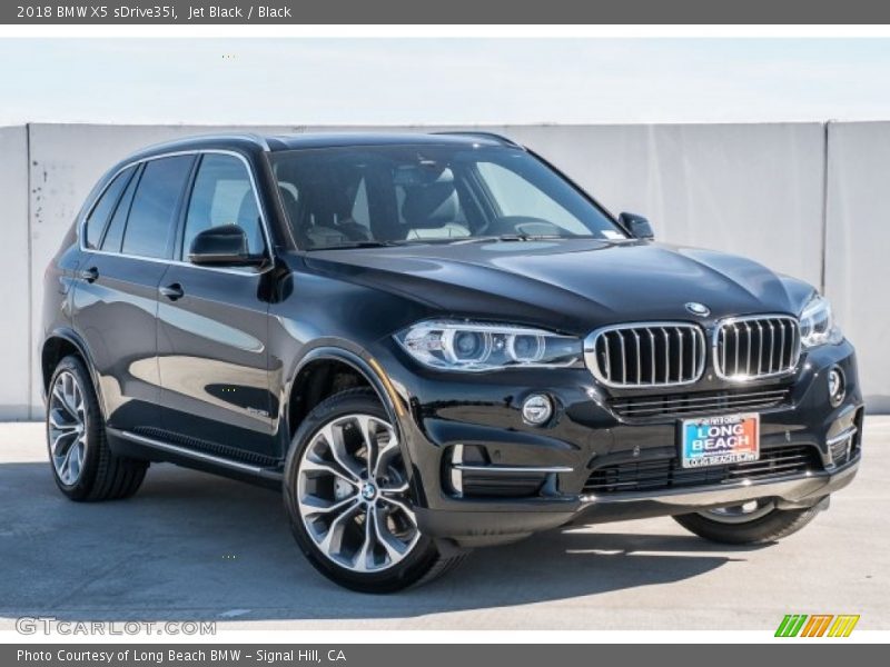 Jet Black / Black 2018 BMW X5 sDrive35i