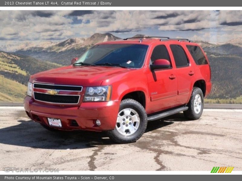 Crystal Red Tintcoat / Ebony 2013 Chevrolet Tahoe LT 4x4