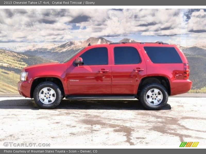 Crystal Red Tintcoat / Ebony 2013 Chevrolet Tahoe LT 4x4