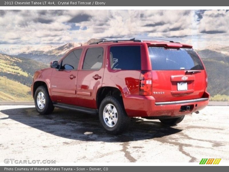 Crystal Red Tintcoat / Ebony 2013 Chevrolet Tahoe LT 4x4