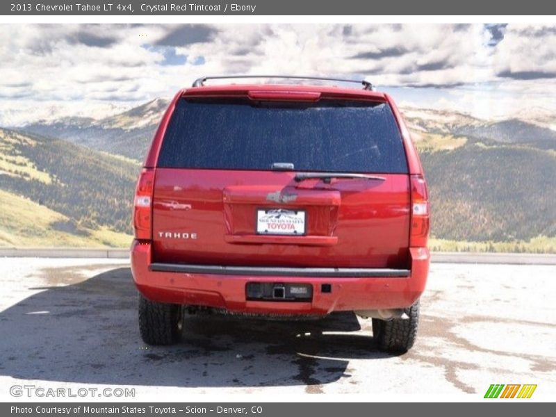 Crystal Red Tintcoat / Ebony 2013 Chevrolet Tahoe LT 4x4