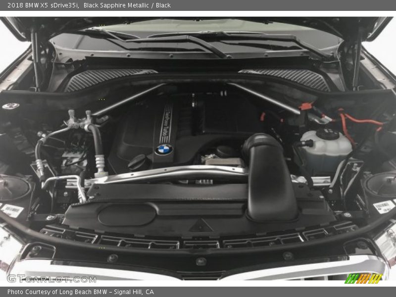 Black Sapphire Metallic / Black 2018 BMW X5 sDrive35i