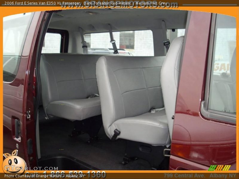 Dark Toreador Red Metallic / Medium Flint Grey 2006 Ford E Series Van E350 XL Passenger