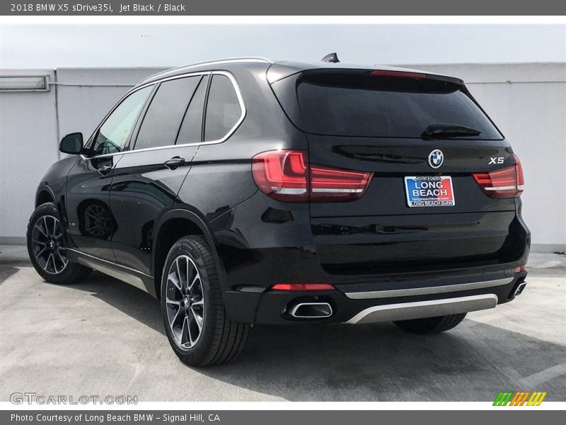 Jet Black / Black 2018 BMW X5 sDrive35i