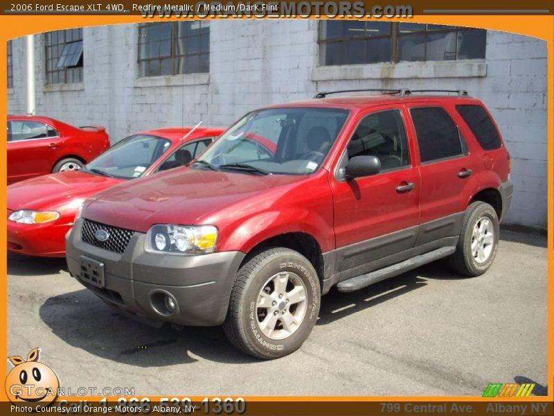 Redfire Metallic / Medium/Dark Flint 2006 Ford Escape XLT 4WD