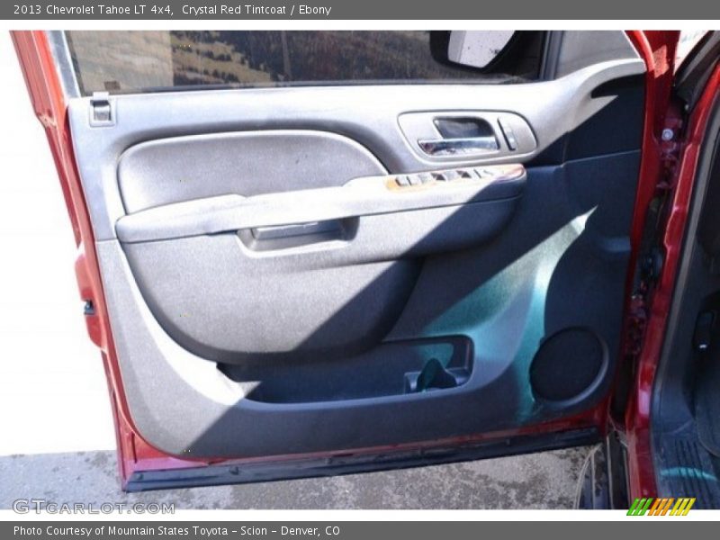 Crystal Red Tintcoat / Ebony 2013 Chevrolet Tahoe LT 4x4