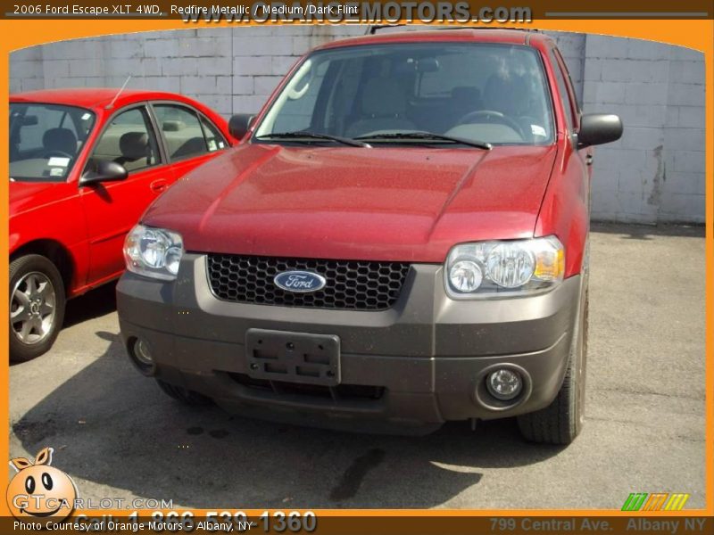 Redfire Metallic / Medium/Dark Flint 2006 Ford Escape XLT 4WD