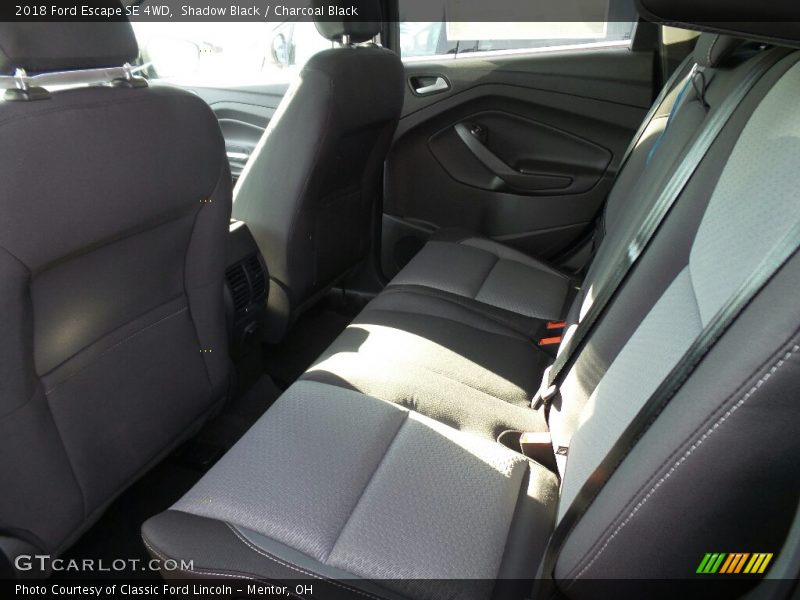 Shadow Black / Charcoal Black 2018 Ford Escape SE 4WD