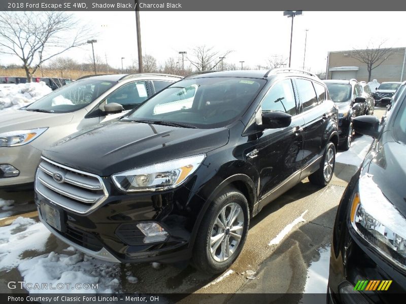 Shadow Black / Charcoal Black 2018 Ford Escape SE 4WD
