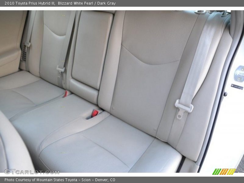 Blizzard White Pearl / Dark Gray 2010 Toyota Prius Hybrid III