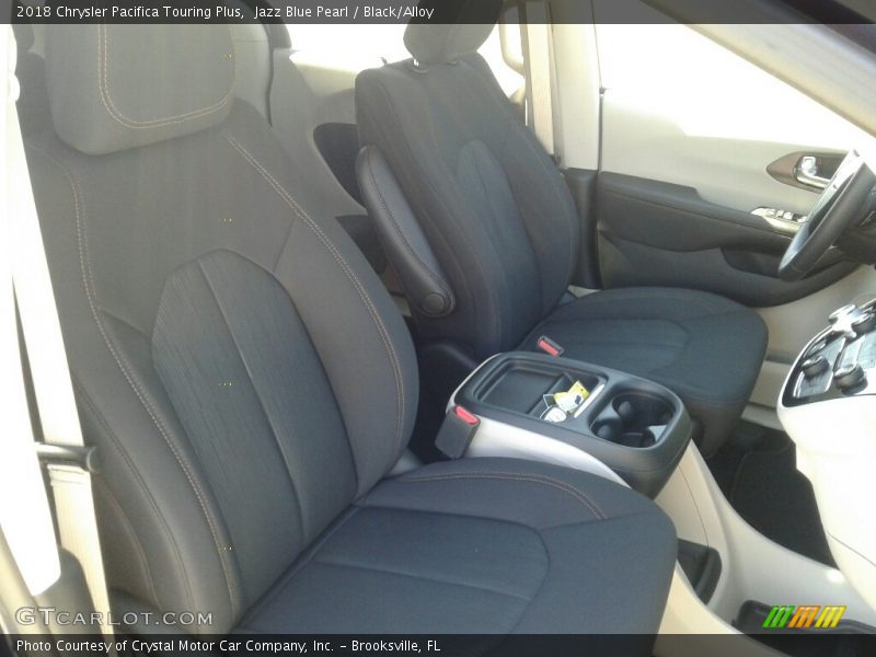 Jazz Blue Pearl / Black/Alloy 2018 Chrysler Pacifica Touring Plus
