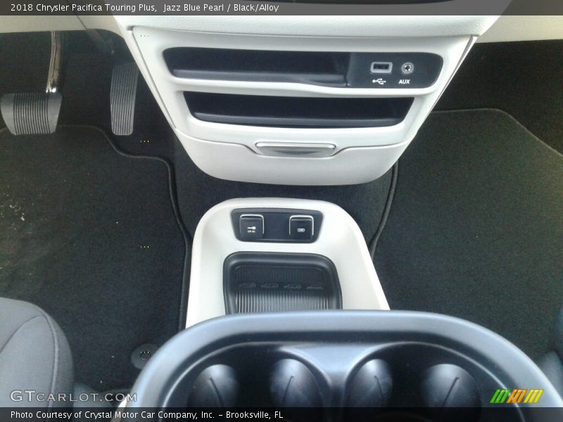 Jazz Blue Pearl / Black/Alloy 2018 Chrysler Pacifica Touring Plus