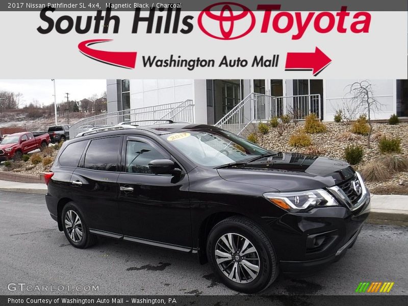 Magnetic Black / Charcoal 2017 Nissan Pathfinder SL 4x4