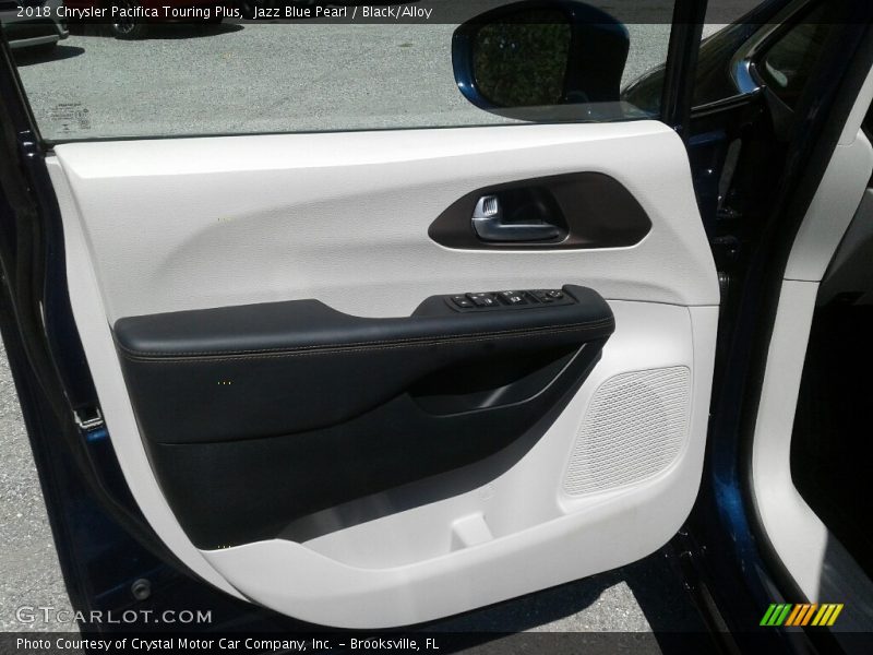 Jazz Blue Pearl / Black/Alloy 2018 Chrysler Pacifica Touring Plus