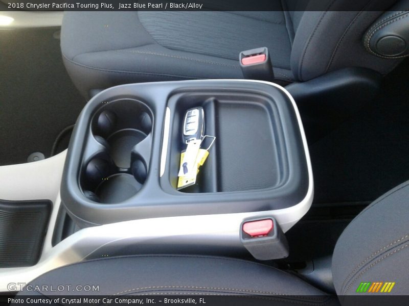 Jazz Blue Pearl / Black/Alloy 2018 Chrysler Pacifica Touring Plus