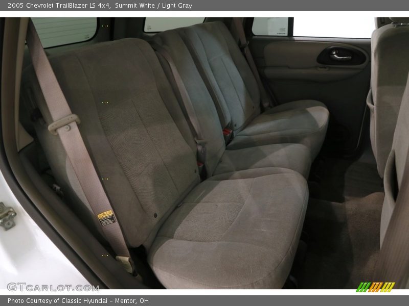 Summit White / Light Gray 2005 Chevrolet TrailBlazer LS 4x4